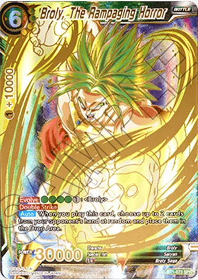 BROLY, THE RAMPAGING HORROR
