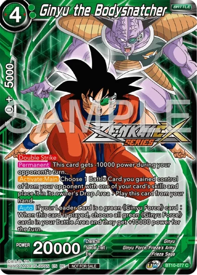 GINYU THE BODYSNATCHER