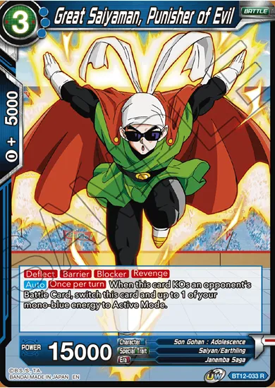 GREAT SAIYAMAN, PUNISHER OF EVIL
