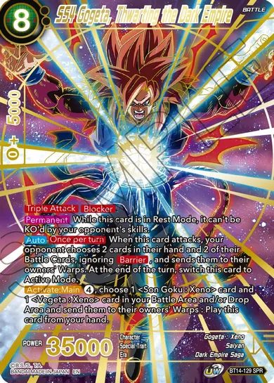 SS4 GOGETA, THWARTING THE DARK EMPIRE