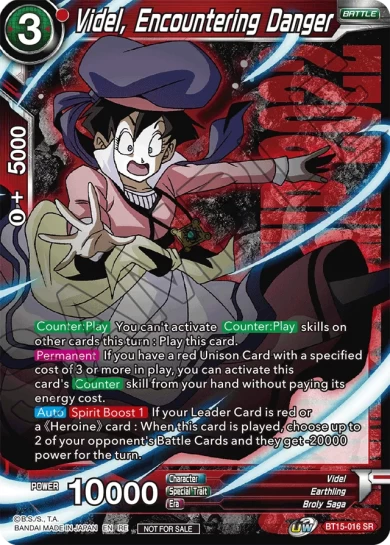 VIDEL, ENCOUNTERING DANGER