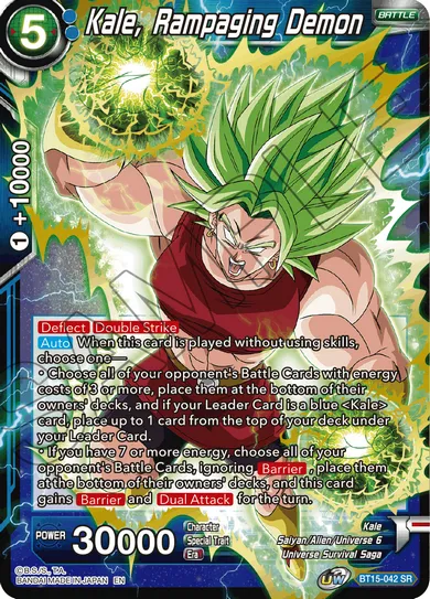 KALE, RAMPAGING DEMON