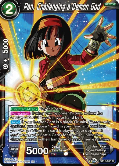 PAN, CHALLENGING A DEMON GOD