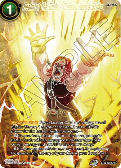 REALM OF THE GODS - CRIMSON HERO'S STRIKE