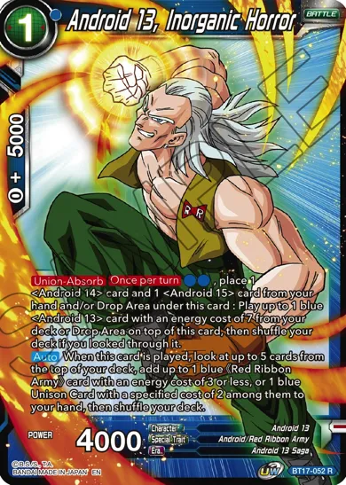 ANDROID 13, INORGANIC HORROR