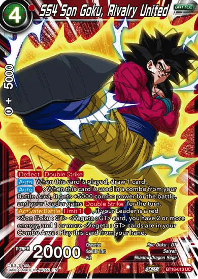 SS4 SON GOKU, RIVALRY UNITED