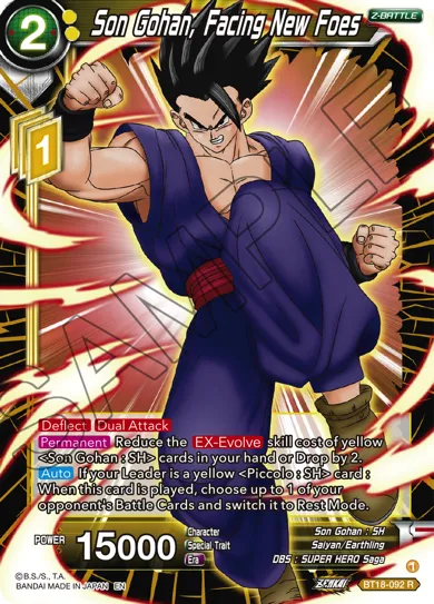 SON GOHAN, FACING NEW FOES