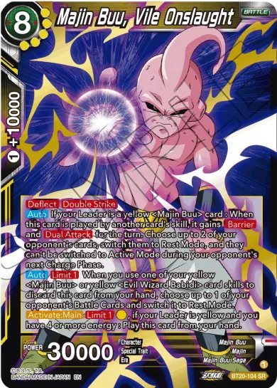 MAJIN BUU, VILE ONSLAUGHT