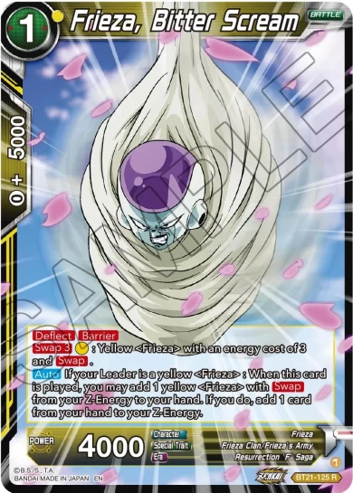 FRIEZA, BITTER SCREAM