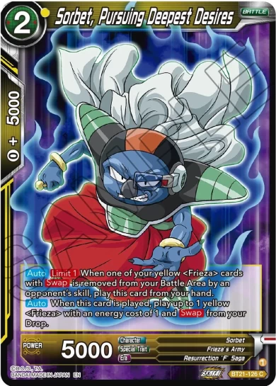 SORBET, PURSUING DEEPEST DESIRES