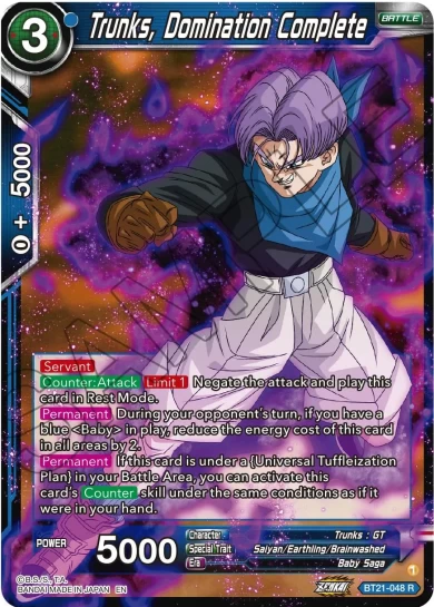 TRUNKS, DOMINATION COMPLETE