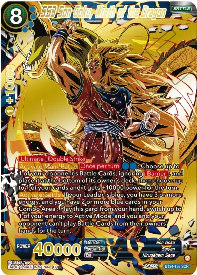 SS3 SON GOKU, WRATH OF THE DRAGON