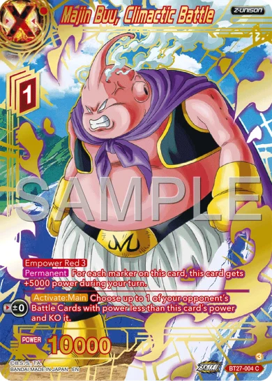 MAJIN BUU, CLIMACTIC BATTLE