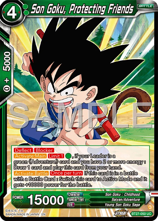 SON GOKU, PROTECTING FRIENDS