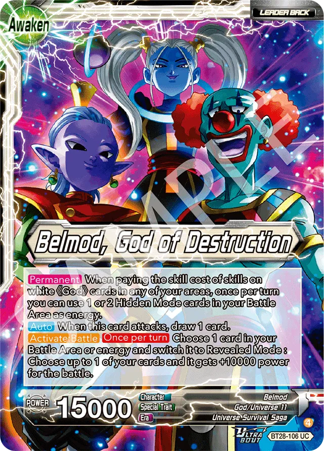BELMOD, GOD OF DESTRUCTION