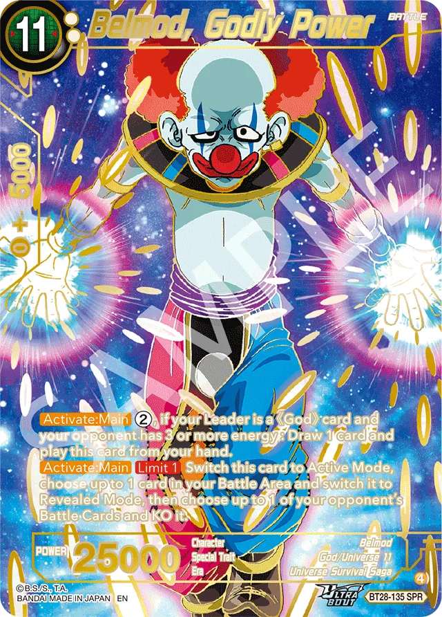 BELMOD, GODLY POWER