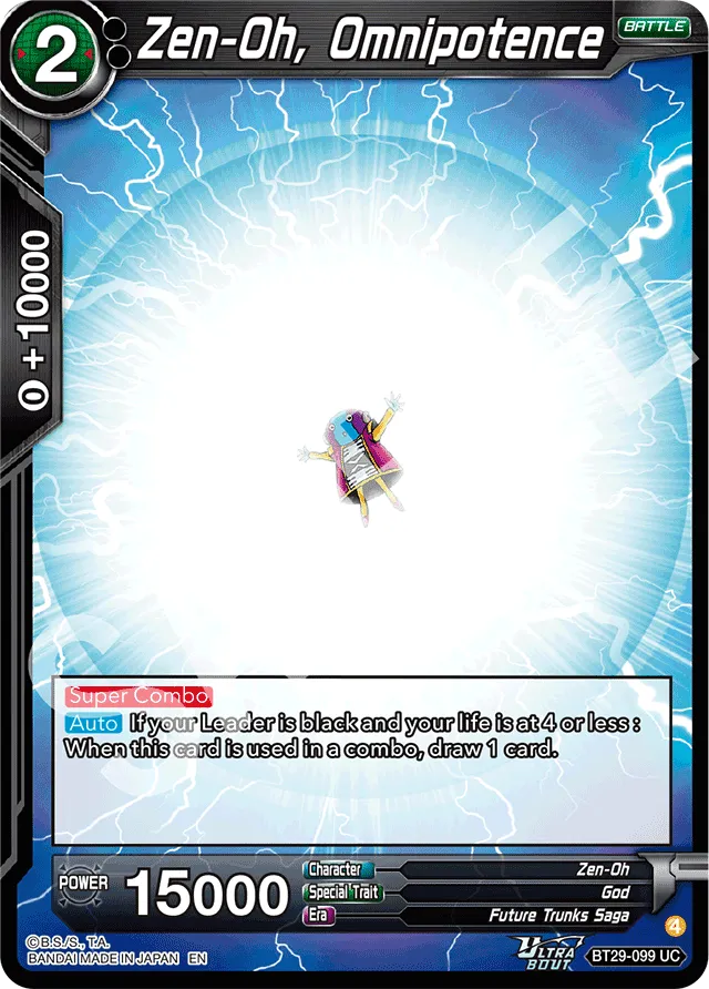 ZEN-OH, OMNIPOTENCE