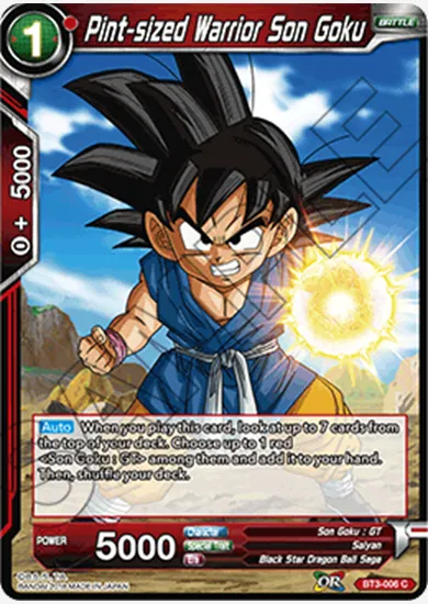 PINT-SIZED WARRIOR SON GOKU