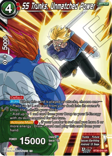 SS TRUNKS, UNMATCHED POWER