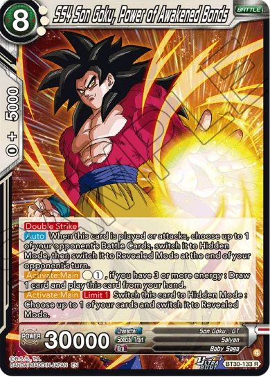 SS4 SON GOKU, POWER OF AWAKENED BONDS