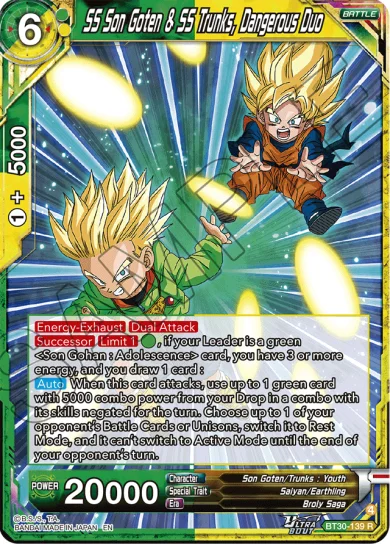 SS SON GOTEN & SS TRUNKS, DANGEROUS DUO