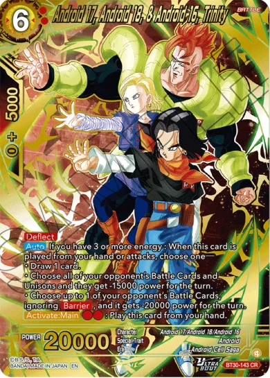 ANDROID 17, ANDROID 18, & ANDROID 16, TRINITY