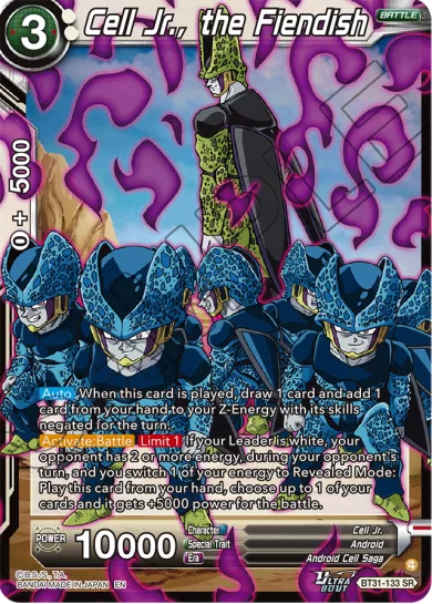 CELL JR., THE FRIENDISH