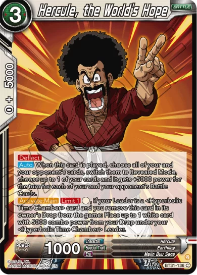 HERCULE, THE WORLD'S HOPE