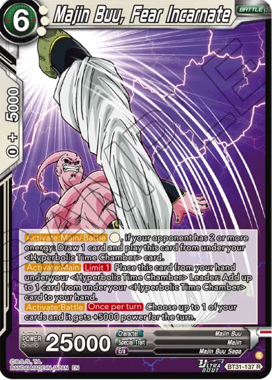 MAJIN BUU, FEAR INCARNATE