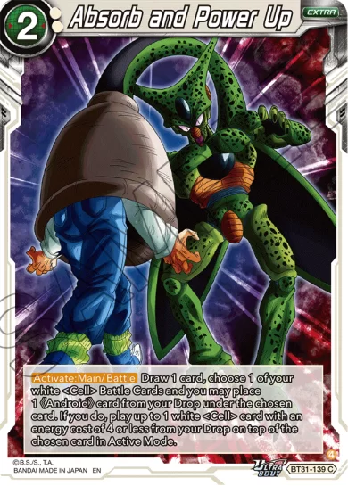 ABSORB AND POWER UP