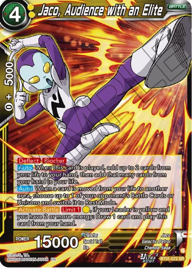JACO, AUDIENCE WITH AN ELITE