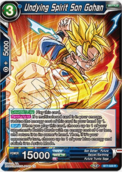 UNDYING SPIRIT SON GOHAN