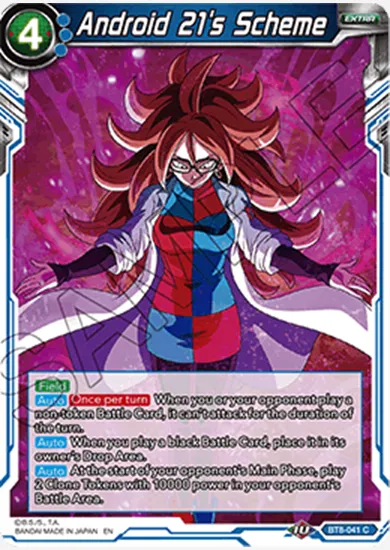 ANDROID 21'S SCHEME