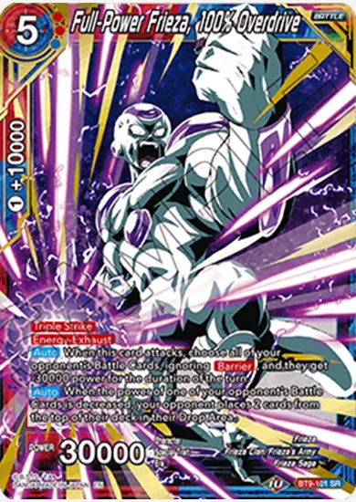 FULL-POWER FRIEZA, 100% OVERDRIVE