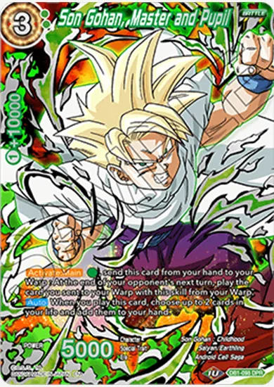 SON GOHAN, MASTER AND PUPIL