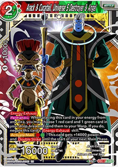 ARACK & CUCATAIL, UNIVERSE 5 DESTROYER & ANGEL