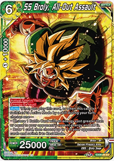SS BROLY, ALL-OUT ASSAULT