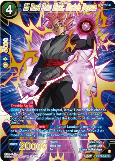 SS ROSE GOKU BLACK, MORTALS BEGONE