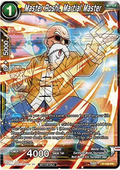 MASTER ROSHI, MARTIAL MASTER