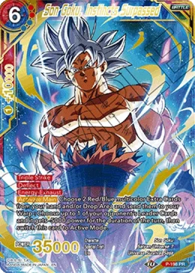 SON GOKU, INSTINCTS SURPASSED