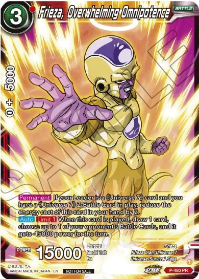 FRIEZA, OVERWHELMING OMNIPOTENCE
