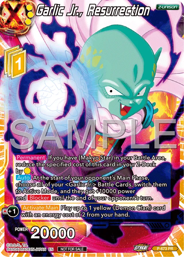 GARLIC JR., RESURRECTION