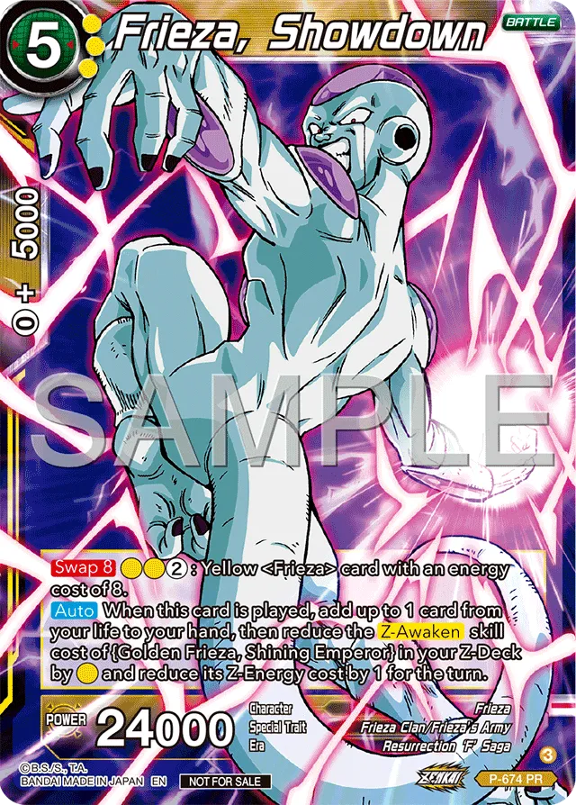 FRIEZA, SHOWDOWN
