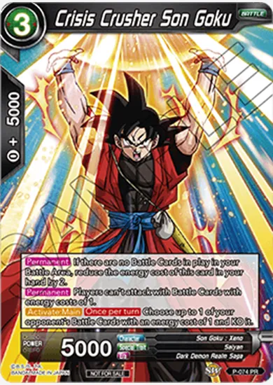 CRISIS CRUSHER SON GOKU