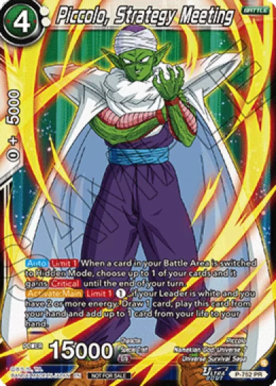 PICCOLO, STRATEGY MEETING