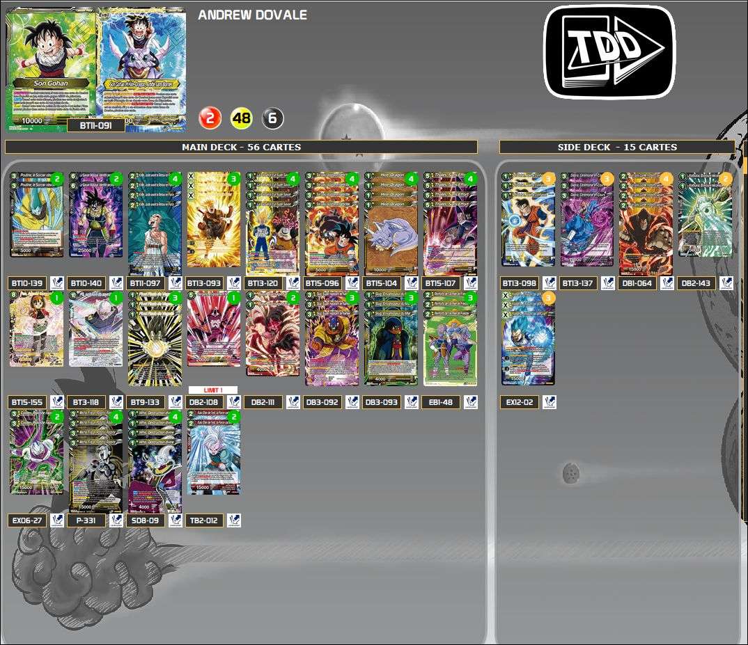 Decklist image · Andrew Dovale