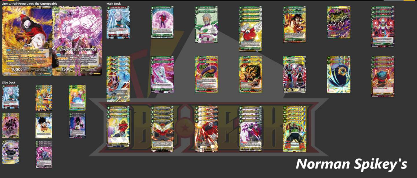 Decklist de Norman Spikey's