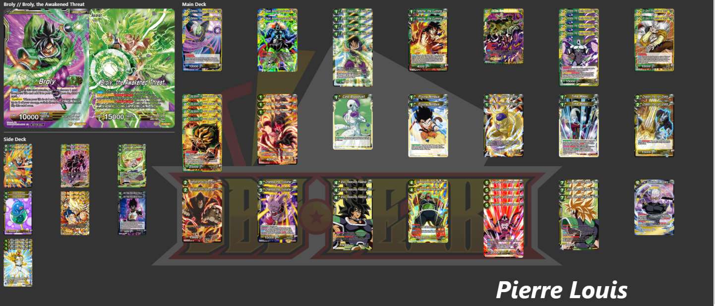 Decklist image · Pierre Louis