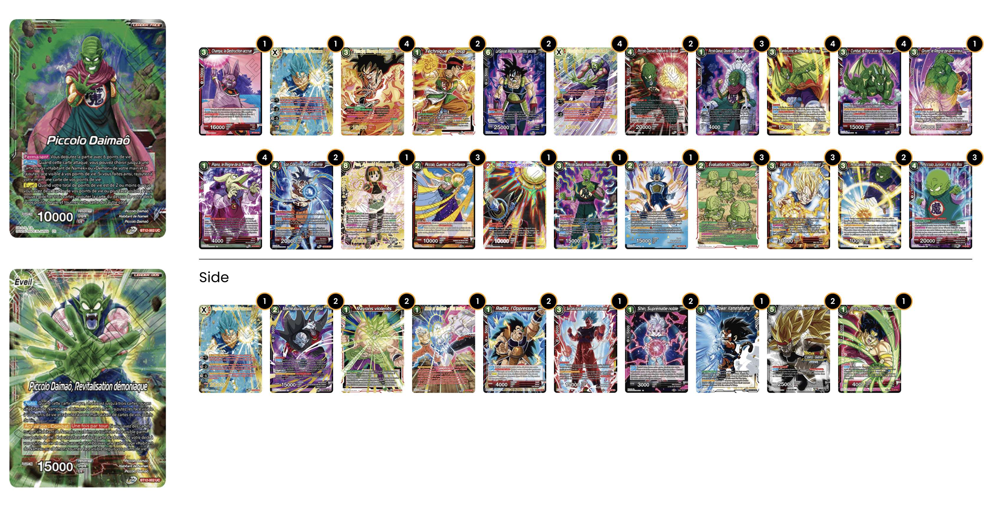Decklist de Armando D’Alessandro