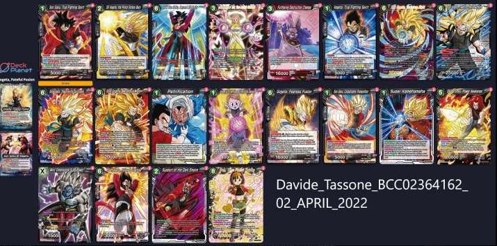 Decklist image · Davide Tassone